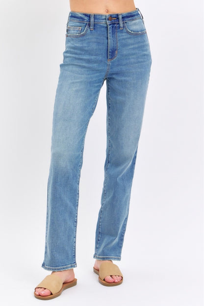 Judy Blue Full Size High Waist Straight Jeans