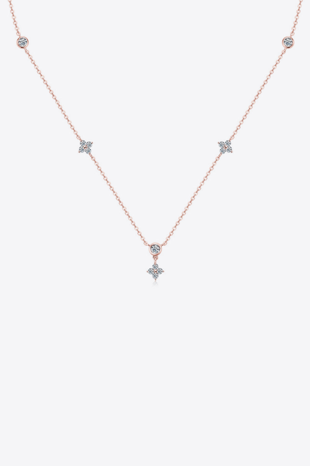 Moissanite 925 Sterling Silver Necklace