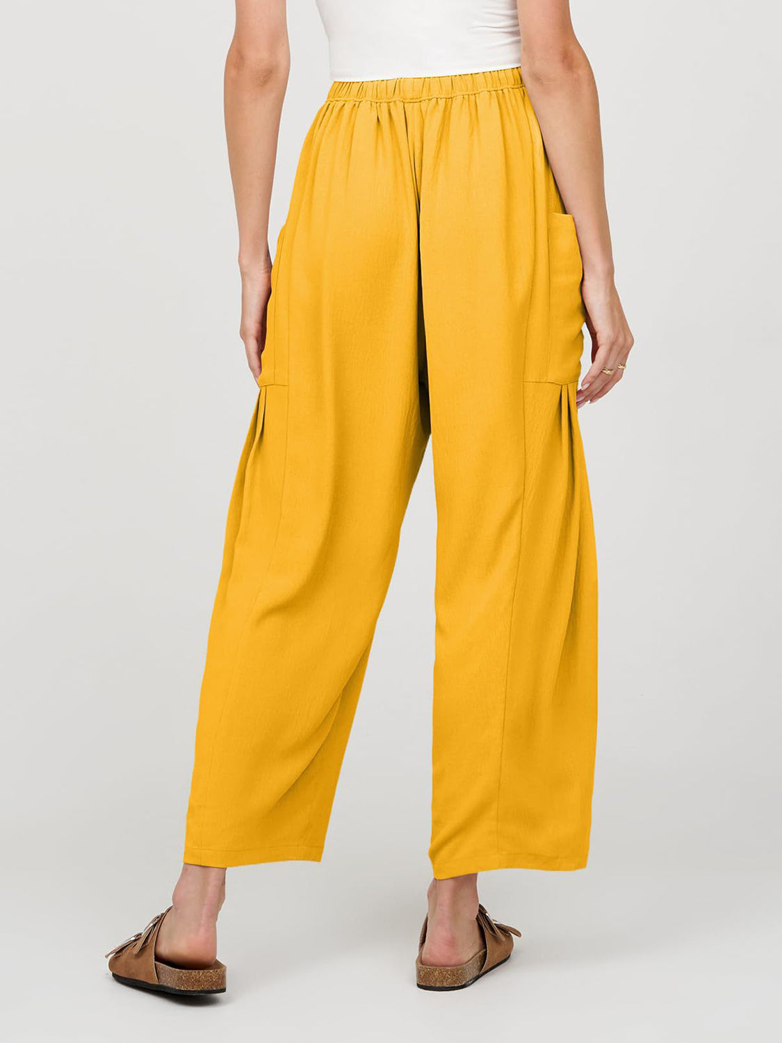 Full Size Wide Leg Pants with Pockets