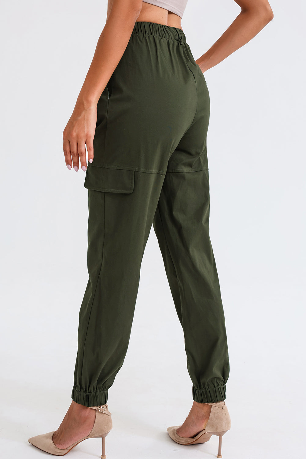 High Waist Cargo Pants